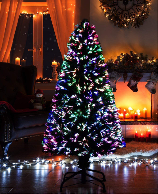 How long do fiber optic Christmas trees last ?